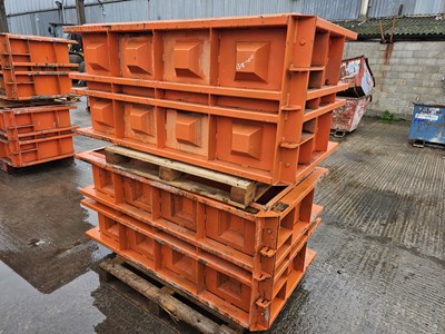 Lot 1600 x 800 x 800 Concrete Lego Block Mould (2 of)