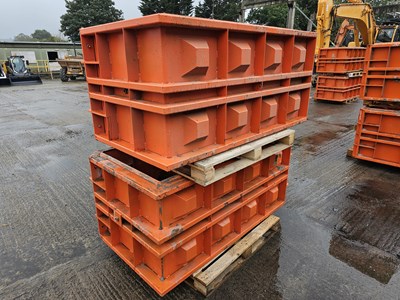 Lot 1600 x 800 x 800 Concrete Lego Block Mould (2 of)