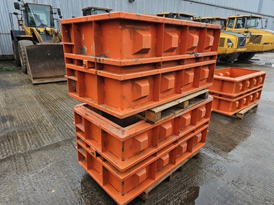 Lot 1600 x 800 x 800 Concrete Lego Block Mould (2 of)