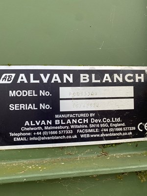 Lot 440 - Alvan Blanch PCD13300 Continuous Dryer, Includes Heat Exchanger Unit, Drag Link Discharge System, Control Panel (Being Sold Off Site)