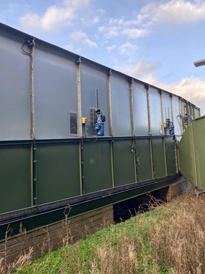 Lot 440 - Alvan Blanch PCD13300 Continuous Dryer, Includes Heat Exchanger Unit, Drag Link Discharge System, Control Panel (Being Sold Off Site)