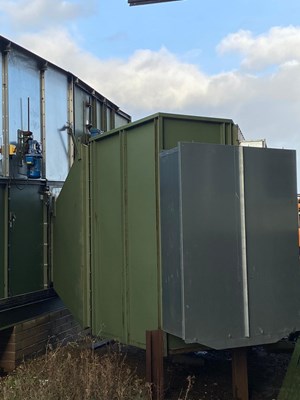 Lot 440 - Alvan Blanch PCD13300 Continuous Dryer, Includes Heat Exchanger Unit, Drag Link Discharge System, Control Panel (Being Sold Off Site)