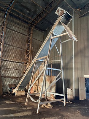 Lot 440 - Alvan Blanch PCD13300 Continuous Dryer, Includes Heat Exchanger Unit, Drag Link Discharge System, Control Panel (Being Sold Off Site)