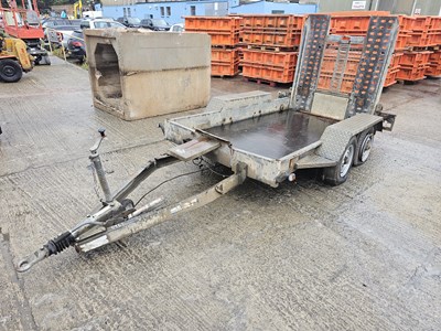 Lot Indespension 2.5 Ton Twin Axle Plant Trailer, Ramp (Spares)