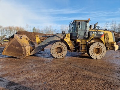 Lot 321 - CAT 950K Wheeled Loader, Ultra High Lift Boom, High Tip Bucket, WLI, Reverse Camera, Auto Lube, A/C