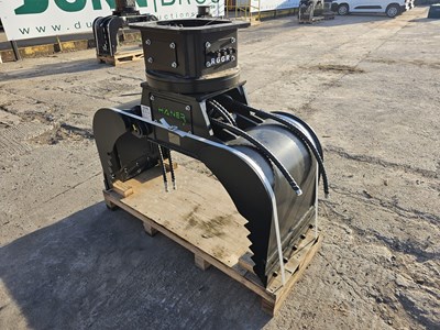 Lot Unused 2024 Haner HMZGX7.10A Hydraulic Rotating Grab to suit 7-12 Ton Excavator