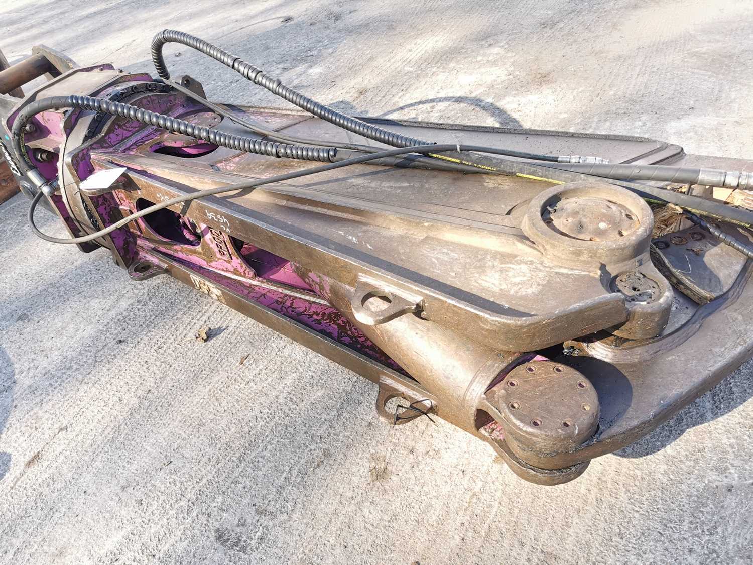 Prodem Hydraulic Rotating Shear 80mm Pin to suit 20