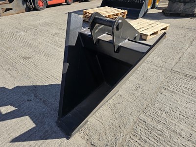 Lot Unused V Ditching Bucket 65mm Pin to suit 13 Ton Excavator