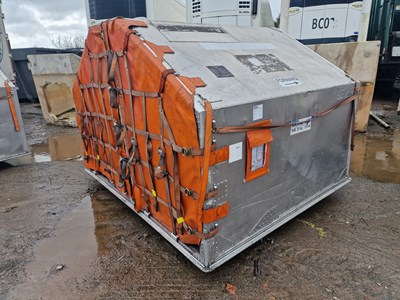 Lot 370 - 2006 Van Riemsdijk Rotherham 7' x 8'6" Aluminium Cargo Box