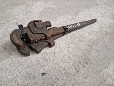 Lot 350cm, 450mm Pipe Wrench (2 of)