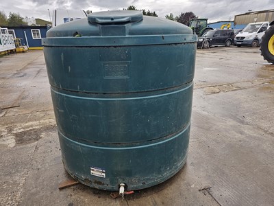 Lot 2455 Litre Static Bunded Plastic Fuel Bowser