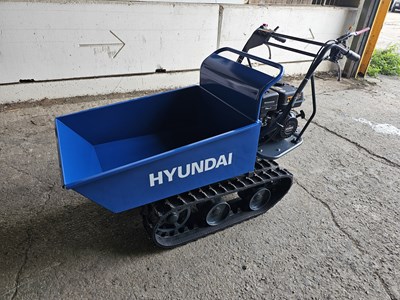 Lot Unused Hyundai HYTD300 Petrol Tracked Dumper, Hyundai Engine