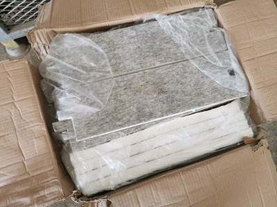 Lot Box of Fabric Insulation