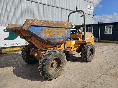 Lot 2003 Benford 6 Ton Swivel Skip Dumper, Roll Bar