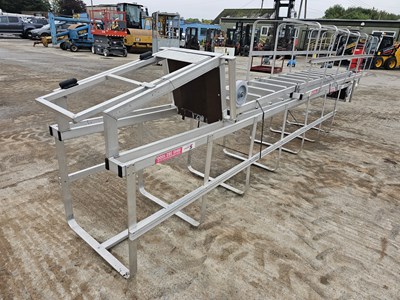 Lot Safe Smart Access Aluminium Safety Ladders (2 of)