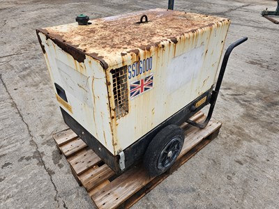 Lot Stephill SSD6000 6KvA Generator, Yanmar Engine