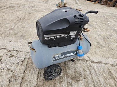 Lot Draper Stormforce 50 Litre 240Volt Compressor