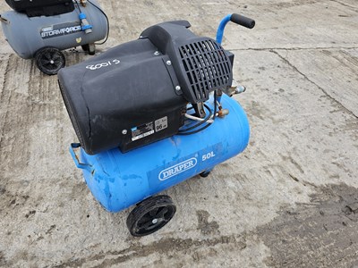 Lot Draper 50 Litre 240Volt Compressor