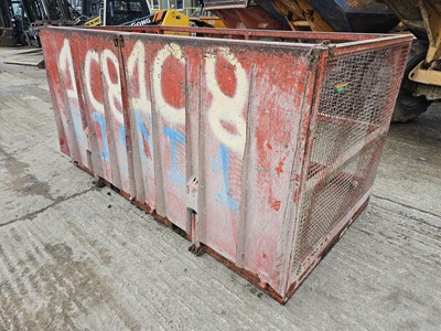 Lot 2017 Conquip CA124AH Goods Basket to suit Forklift/Crane