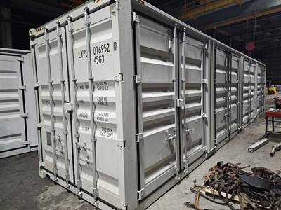 Lot Unused 40' High Cube Container, 4 Side Doors