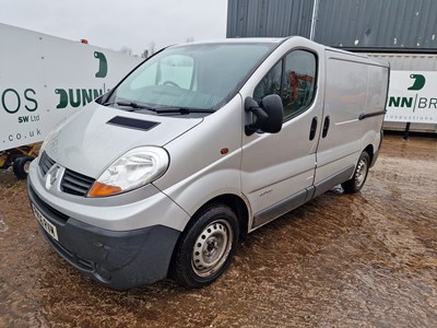 Lot 36 - Renault Trafic DCi 100 6 Speed Van, Side Door