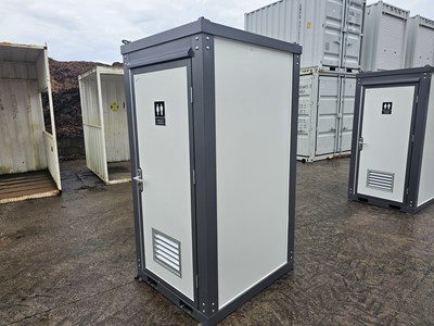 Lot Unused Single Toilet Block (L4' x W4.5' x H8')