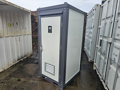 Lot Unused Single Toilet Block (L4' x W4.5' x H8')