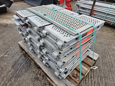 Lot Stillage of Layher Scaffolding Walk Way (26")