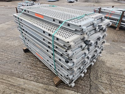 Lot Stillage of Layher Scaffolding Walk Way (59")