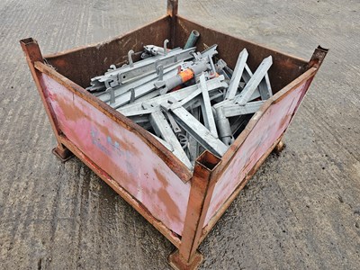 Lot Stillage of Layher Scaffolding Attachments