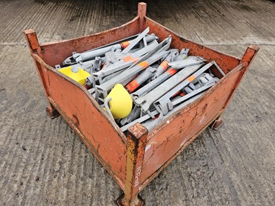 Lot Stillage of Layher Scaffolding Attachments