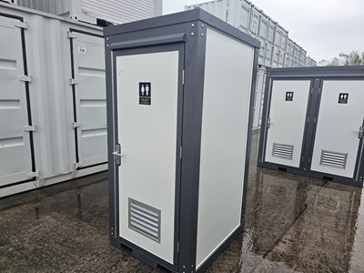 Lot Unused Single Toilet Block (L4' x W4.5' x H8')