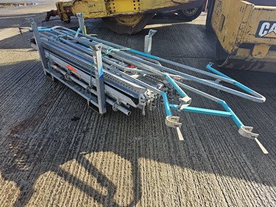 Lot Stillage of Layher Scaffolding Attachments