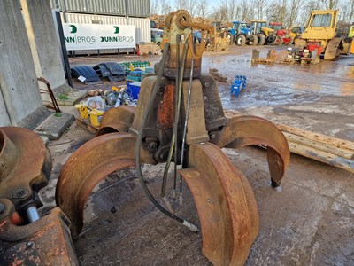 Lot 194 - Atlas Terex E732 Hydraulic Rotating 5 Finger Grab