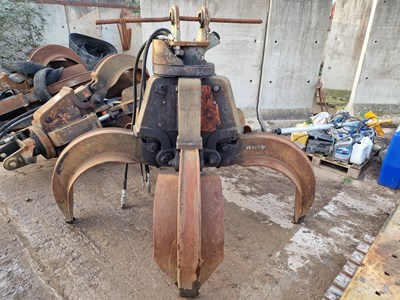 Lot 194 - Atlas Terex E732 Hydraulic Rotating 5 Finger Grab