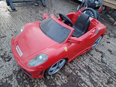 Lot 139 - Ferrari 12Volt Childs Car