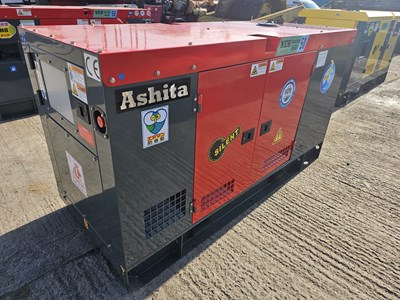 Lot Unused 2024 Ashita AG3-50 50KvA Generator