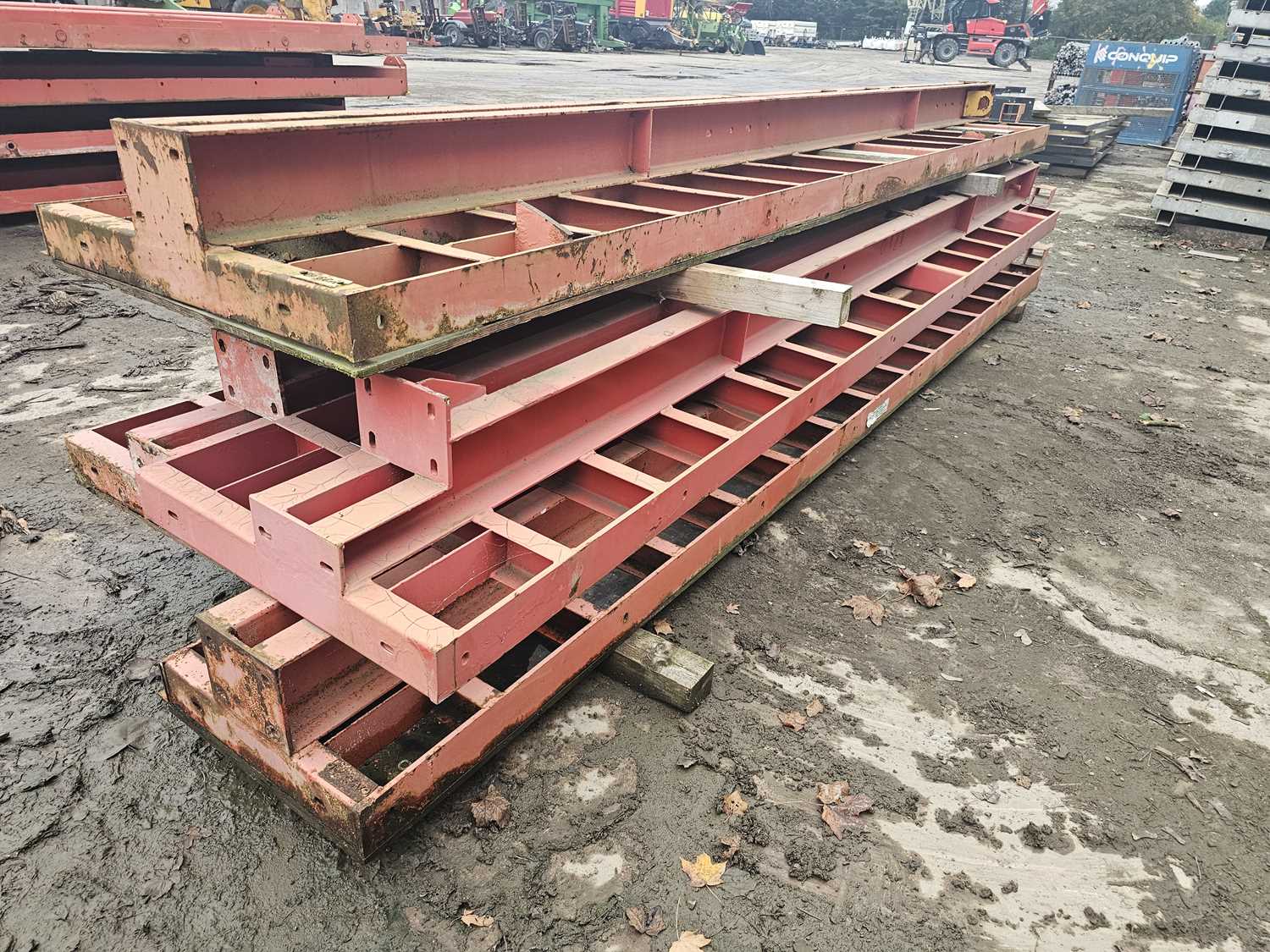 445cm x 90cm Concrete Shuttering Panel (3 of), 445cm x