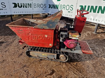 Lot 104 - 2004 Hinowa HP800 Petrol Pedestrian Tracked High Tip Dumper