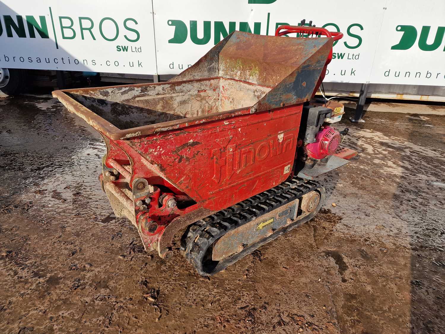 Lot 104 - 2004 Hinowa HP800 Petrol Pedestrian Tracked High Tip Dumper