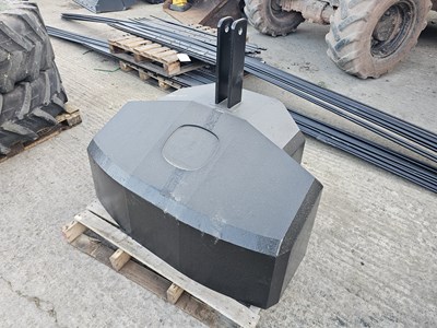 Lot Unused 800Kg Weight Block to suit 3 Point Linkage