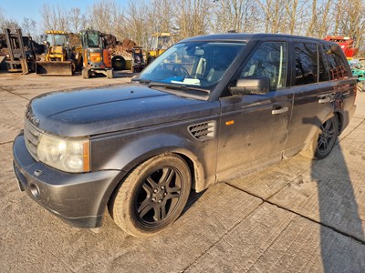 Lot 44 - 2006 Range Rover Sport TDV6 Se, Auto, Full Leather Interior, Heated Electric Seats, Cruise Control, Climate Control (Non Runner)