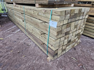 Lot 75mm x 125mm x 4572mm Wooden Boards (96 of)