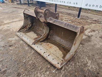 Lot 356 - 70" Grading Bucket 65mm Pin to suit 13 Ton Excavator