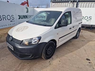 Lot 40 - Volkswagen Caddy C20 Starline TDi Bmt 5 Speed Van, Side Door (Reg. Docs. Available, Tested 09/23)