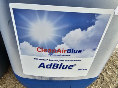 Lot Unused 20 Litre AdBlue