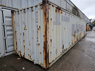 Lot 40' Open Top Container