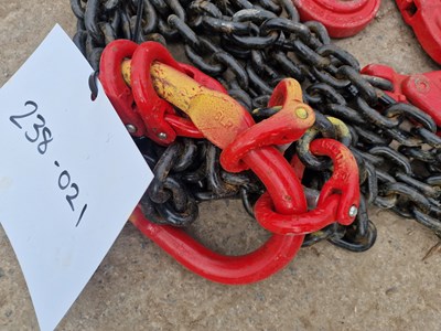 Lot 223 - Unused 4 Leg Lifting Chains