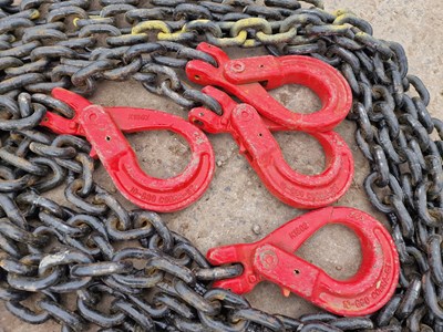 Lot 223 - Unused 4 Leg Lifting Chains