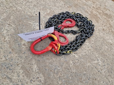 Lot 224 - Unused 2 Leg Lifting Chains